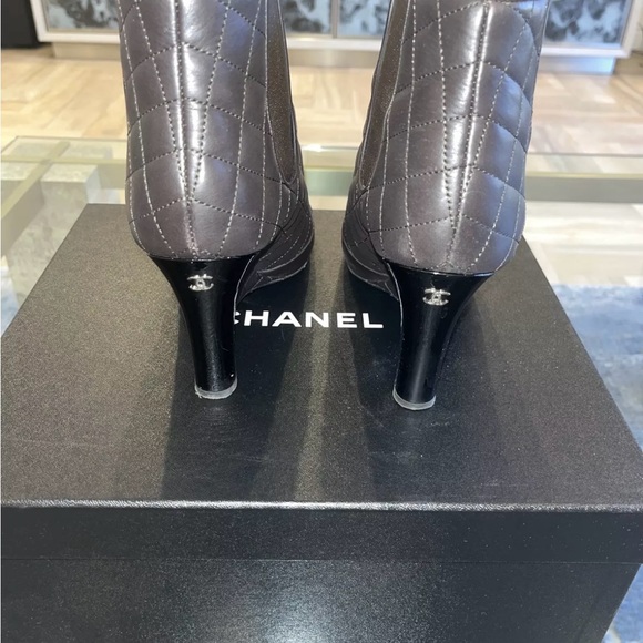 Chanel Quilted Booties - Picture 4 of 4